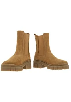 Bullboxer Enkellaarsjes Met Plateauzool - Cognac -Mode Schoenen be2244171519436fb2578d4a723367ea