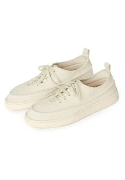 Eretz - Sportieve Veterschoenen - Cream -Mode Schoenen c00e3fff41ca4ae2889f3656a3b2d770
