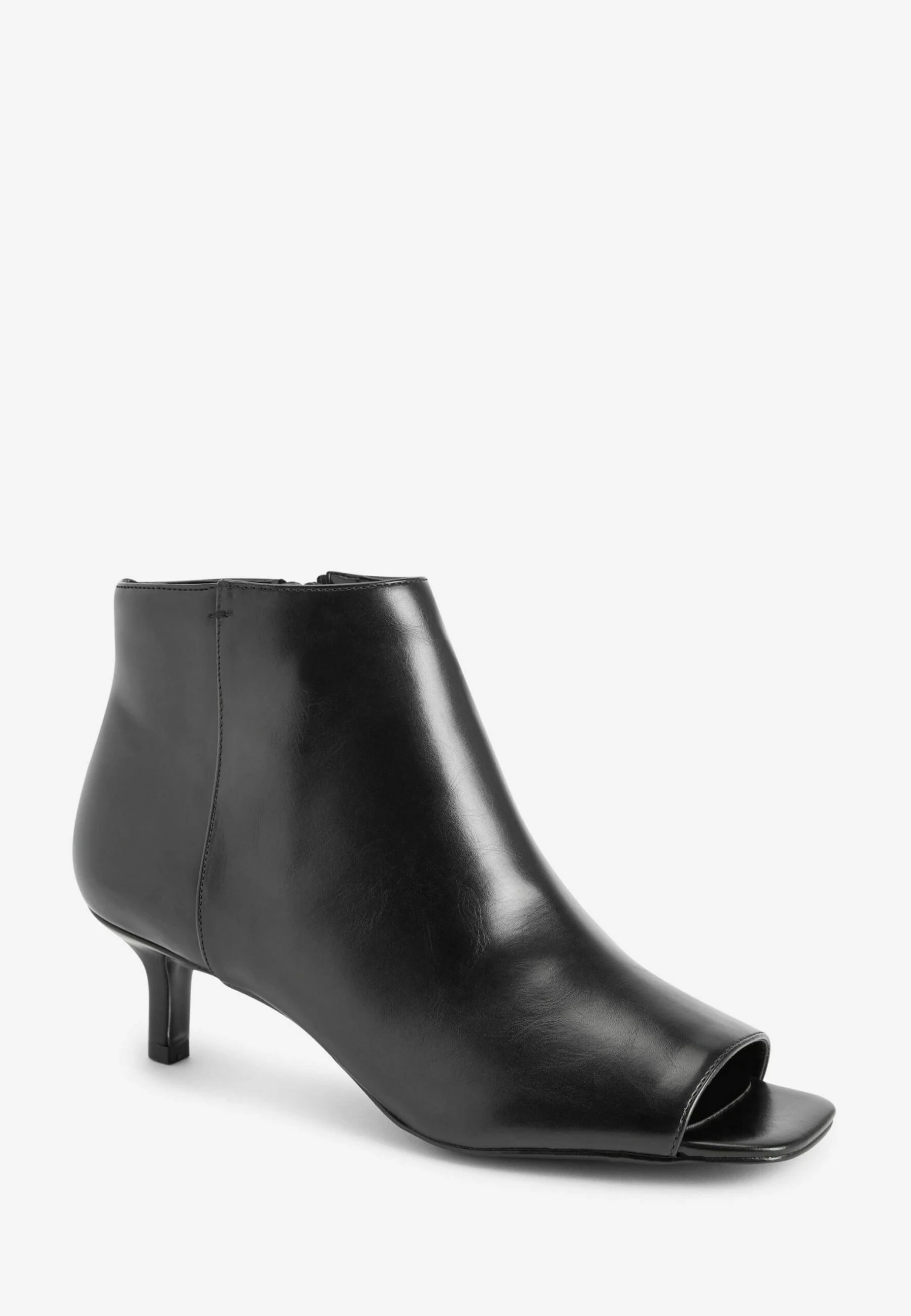 Next Forever Comfort Open Toe Kitten Heel Standard - Korte Laarzen - Black 4 Next Forever Comfort Open Toe Kitten Heel Standard - Korte Laarzen - Black - Afbeelding 2