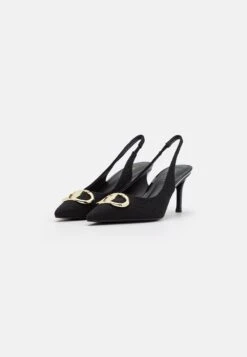 TWINSET Scarpa Slingback Con Tacco In Pizzo - Klassieke Pumps - Nero 9 TWINSET Scarpa Slingback Con Tacco In Pizzo - Klassieke Pumps - Nero -Mode Schoenen c326fdaebaa244e5a19c0038df5103b1