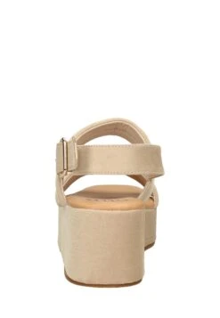 Sandalen Met Sleehak - Beige -Mode Schoenen c36026abec464150a56fa89779cccca5