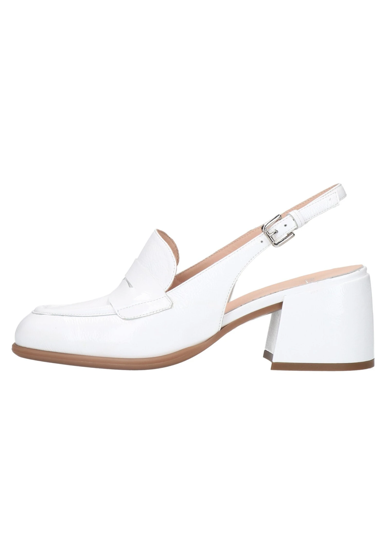 Slingback - Klassieke Pumps - Weiß 3 Slingback - Klassieke Pumps - Weiß