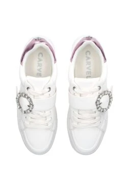 Carvela Harmony- Sneakers Laag - White -Mode Schoenen ccad1a1a245a4e58a50b2b9d3eed6455