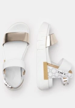 NeroGiardini E307841D - Sandalen Met Plateauzool - Platino -Mode Schoenen cd39593ef5ef40dba3299dd34c2a79a3