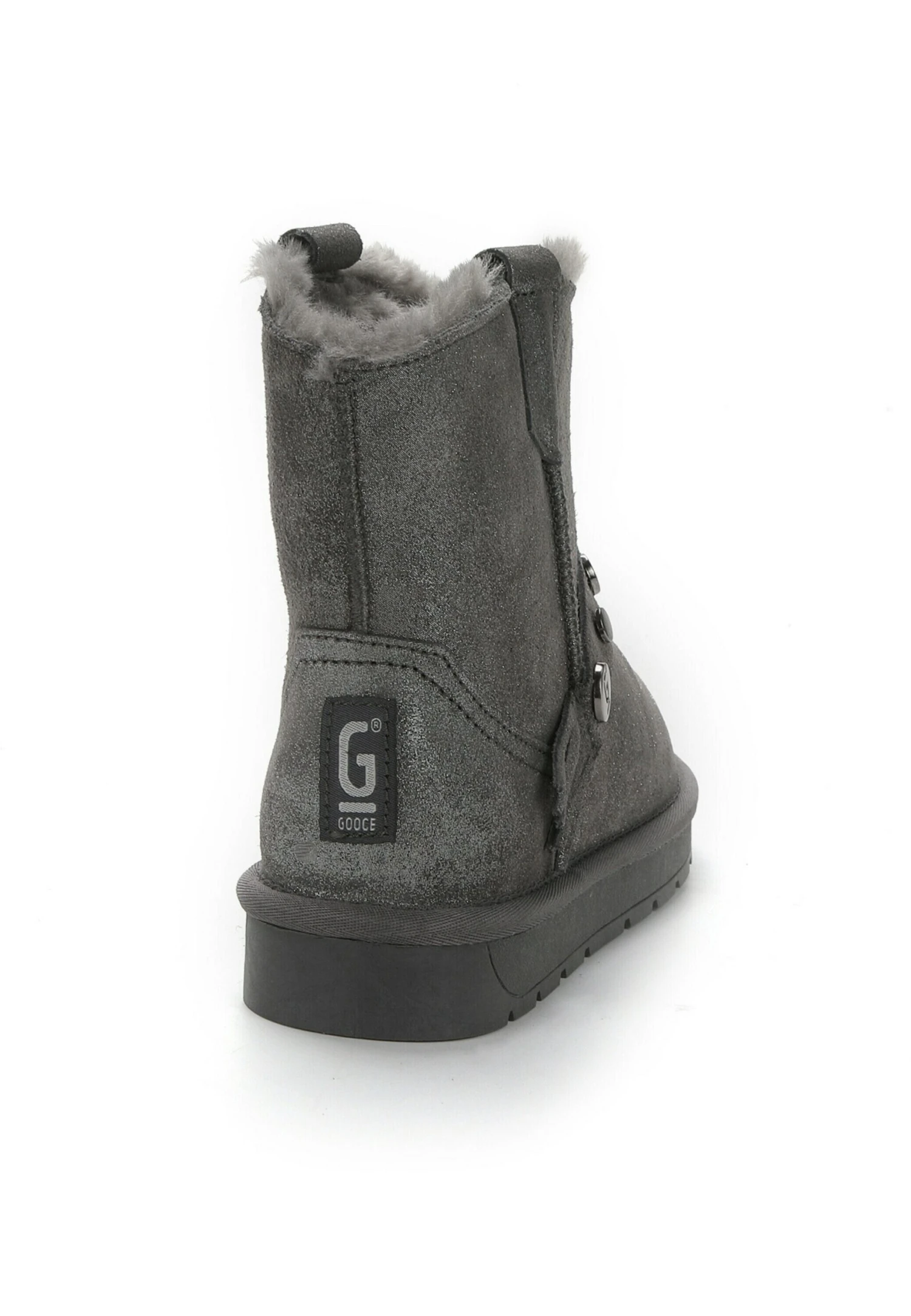 Woopy- Korte Laarzen - Dark Grey 5 Woopy- Korte Laarzen - Dark Grey - Afbeelding 3