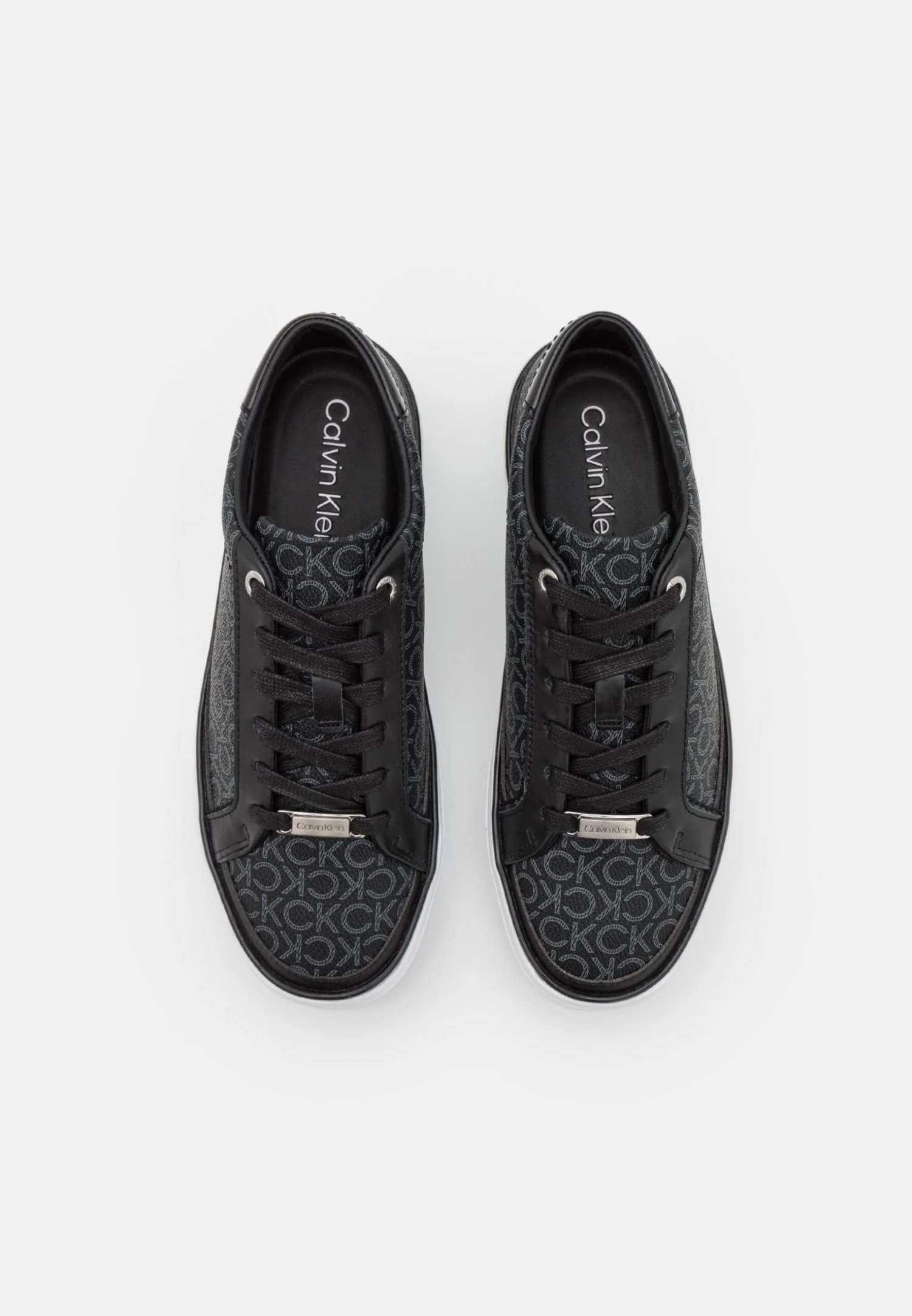 Calvin Klein Flatform Cupsole Lace Up - Sneakers Laag - Black 8 Calvin Klein Flatform Cupsole Lace Up - Sneakers Laag - Black - Afbeelding 6