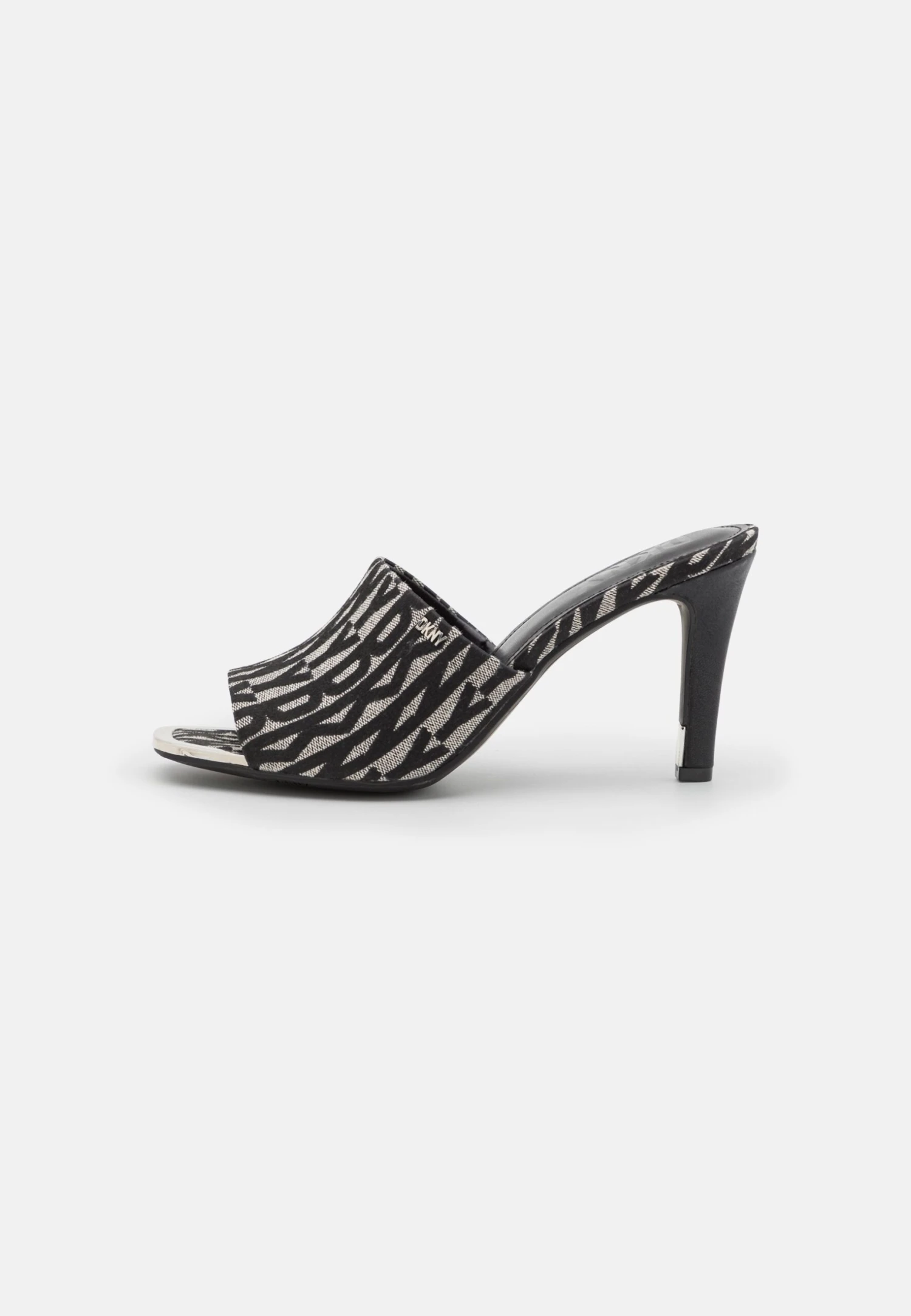 DKNY Bronx Mule - Muiltjes Met Hak - Black/Eggnog 4 DKNY Bronx Mule - Muiltjes Met Hak - Black/Eggnog - Afbeelding 2