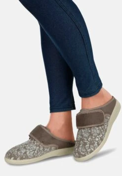 Pantoffels - Taupe