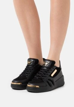 Giuseppe Zanotti Talon - Sneakers Laag - Nero