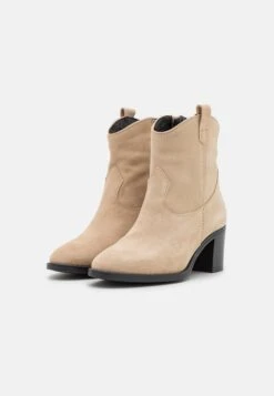 Tamaris Cowboy-/Bikerlaarsjes - Beige -Mode Schoenen d53e4fcd954247dfa51bcaae8ff3e3f0