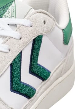Hummel Royal Hb Ch - Sneakers Laag - White Green -Mode Schoenen d589941201894a328bdd5e4bab2cdec1