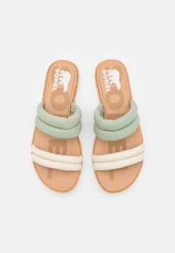 Sorel Ella Puff Slide - Muiltjes - Safari/Chalk 13 Sorel Ella Puff Slide - Muiltjes - Safari/Chalk -Mode Schoenen d96eb6ca09e247dab8fe5ff94ef21479