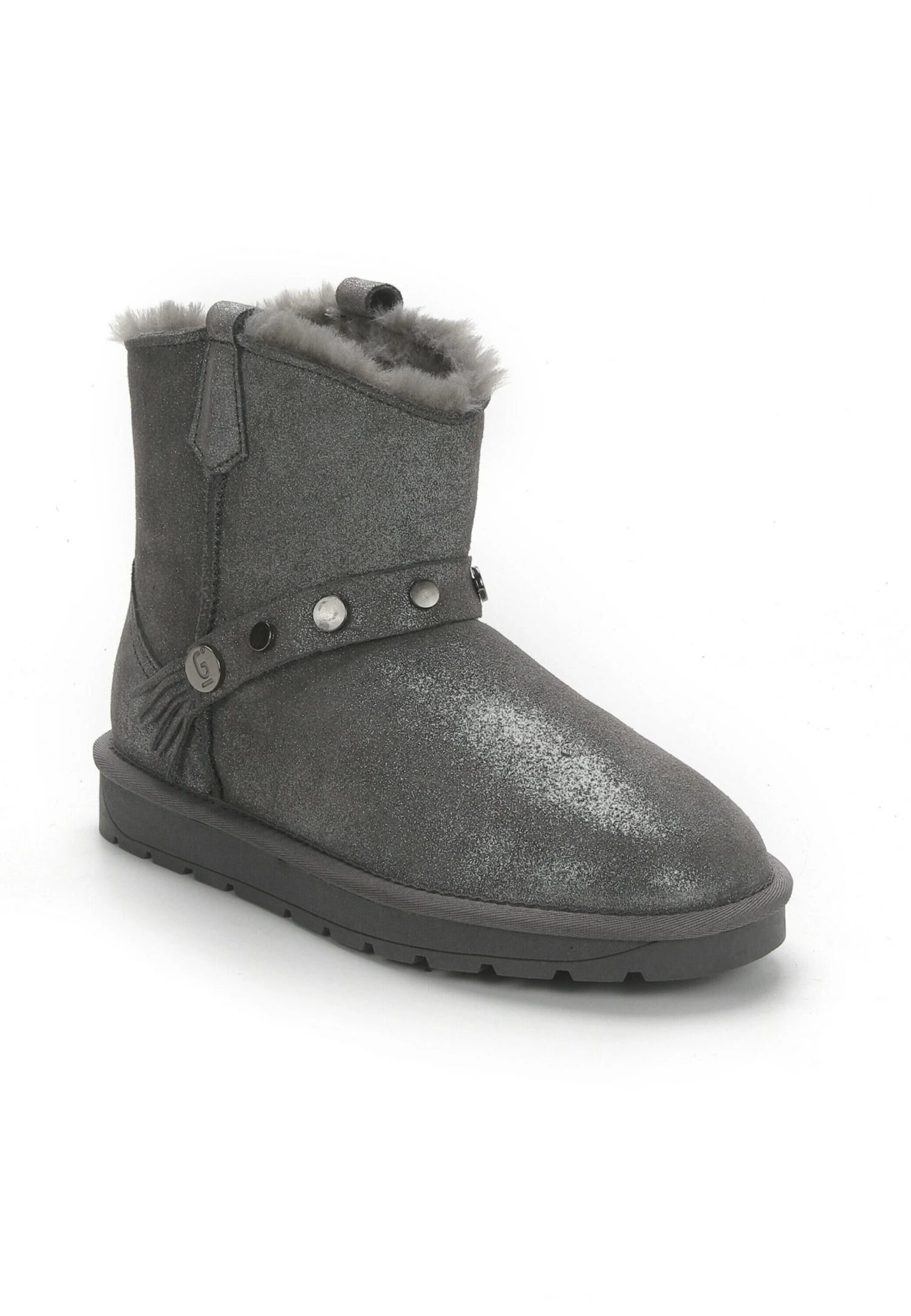 Woopy- Korte Laarzen - Dark Grey 4 Woopy- Korte Laarzen - Dark Grey - Afbeelding 2