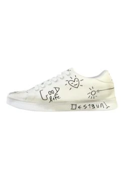Mode Schoenen 36 À Lacets Desigual Cosmic Alexis - Sneakers Laag - Blanc