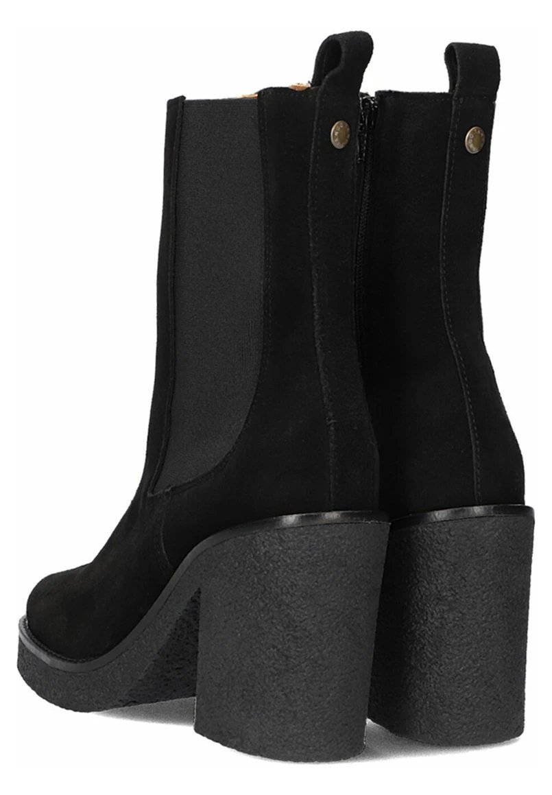 Chelsea 1 - Enkellaarsjes Met Plateauzool - Zwart 5 Chelsea 1 - Enkellaarsjes Met Plateauzool - Zwart - Afbeelding 3