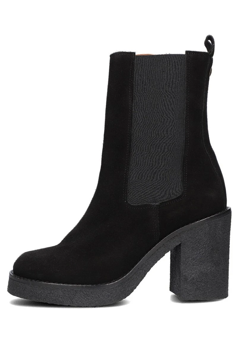 Chelsea 1 - Enkellaarsjes Met Plateauzool - Zwart 3 Chelsea 1 - Enkellaarsjes Met Plateauzool - Zwart