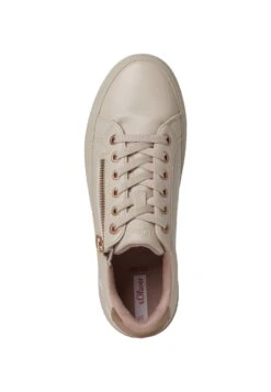 S.Oliver Sneakers Laag - Cream -Mode Schoenen e4ba1c42845746a9b935e64191b79427