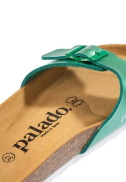 Malta - Muiltjes - Green Metallic -Mode Schoenen e9399cf7e8434f409e7941cf6c8ab3bf