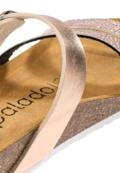 Kos - Muiltjes - Metallic Rosa -Mode Schoenen eb192437bfba48d4ae50d25d726f2cd3