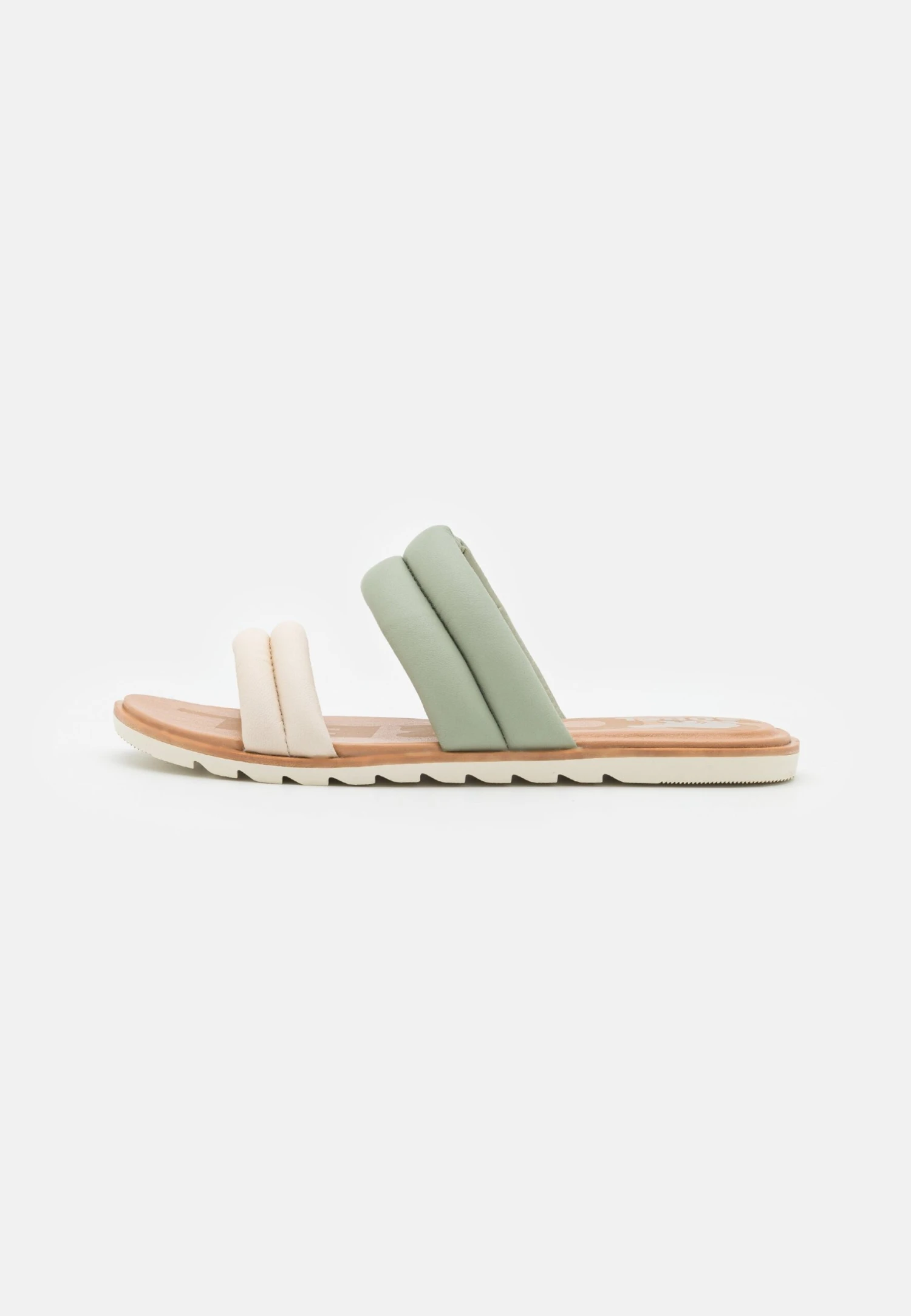 Sorel Ella Puff Slide - Muiltjes - Safari/Chalk 4 Sorel Ella Puff Slide - Muiltjes - Safari/Chalk - Afbeelding 2