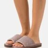 Calvin Klein Flatform Sandal Vel - Pantoffels - Deep Taupe