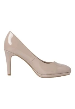 S.Oliver Plateaupumps - Taupe Patent -Mode Schoenen f161fe07ed8648f38e83e9ce5b6b0d45