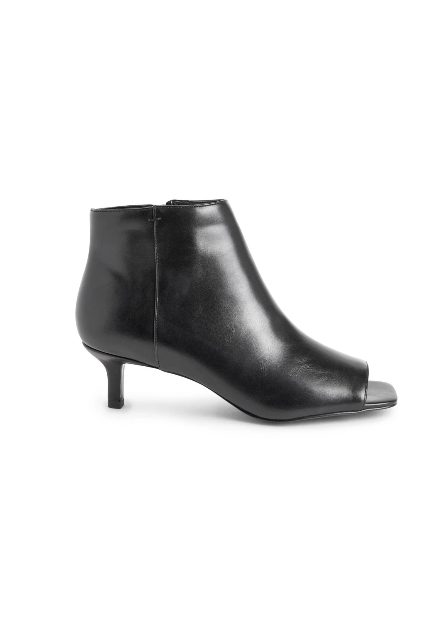 Next Forever Comfort Open Toe Kitten Heel Standard - Korte Laarzen - Black 3 Next Forever Comfort Open Toe Kitten Heel Standard - Korte Laarzen - Black