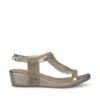 Alma En Pena Garfia - Sandalen Met Sleehak - Bronce -Mode Schoenen f60194533b6341138d87272e1e7f9d08