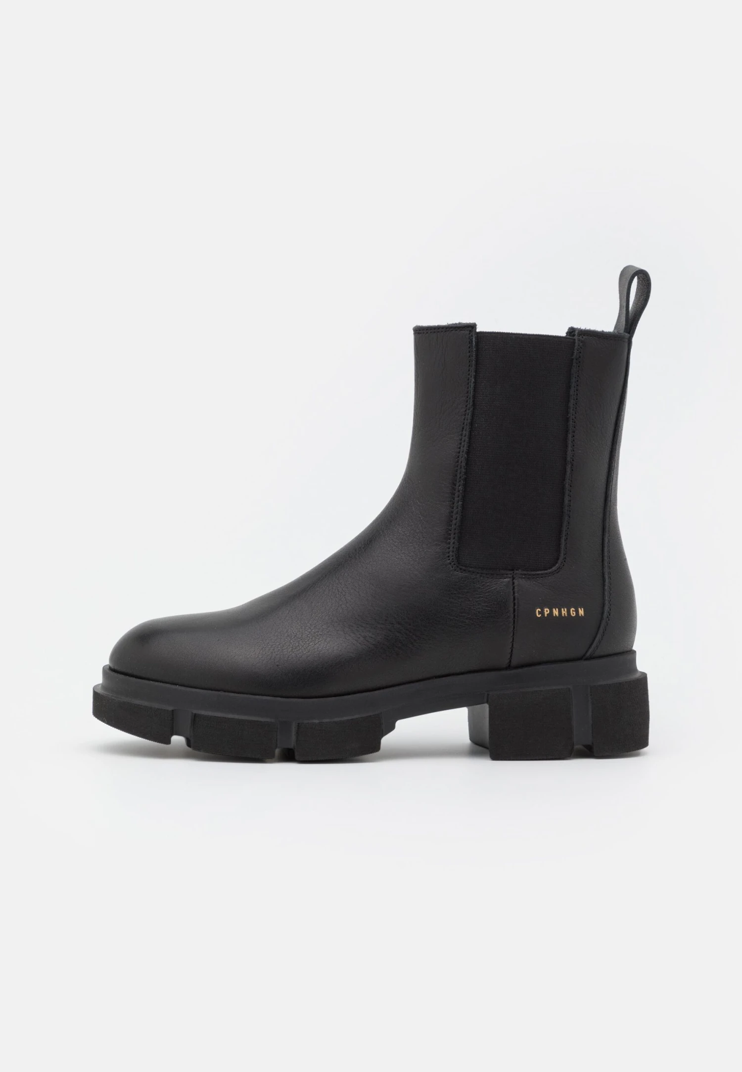 COPENHAGEN Vitello - Enkellaarsjes Met Plateauzool - Black 4 COPENHAGEN Vitello - Enkellaarsjes Met Plateauzool - Black - Afbeelding 2