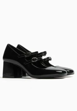 BERSHKA Mary Jane Block Heel - Klassieke Pumps - Black 11 BERSHKA Mary Jane Block Heel - Klassieke Pumps - Black -Mode Schoenen f997e45c3c36422f9b8453b569881b53