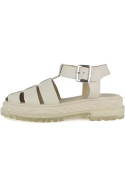 Fisher - Sandalen Met Plateauzool - Beige