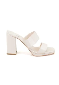 Muiltjes Met Hak - Beige -Mode Schoenen fba1a0307cc947219842be48aab8dcbf