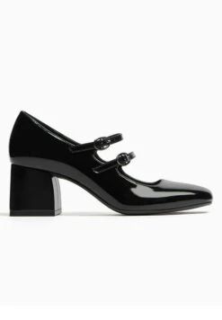 BERSHKA Mary Jane Block Heel - Klassieke Pumps - Black 15 BERSHKA Mary Jane Block Heel - Klassieke Pumps - Black -Mode Schoenen fd01ab299b48446ba9222e6dc5d2e8c0