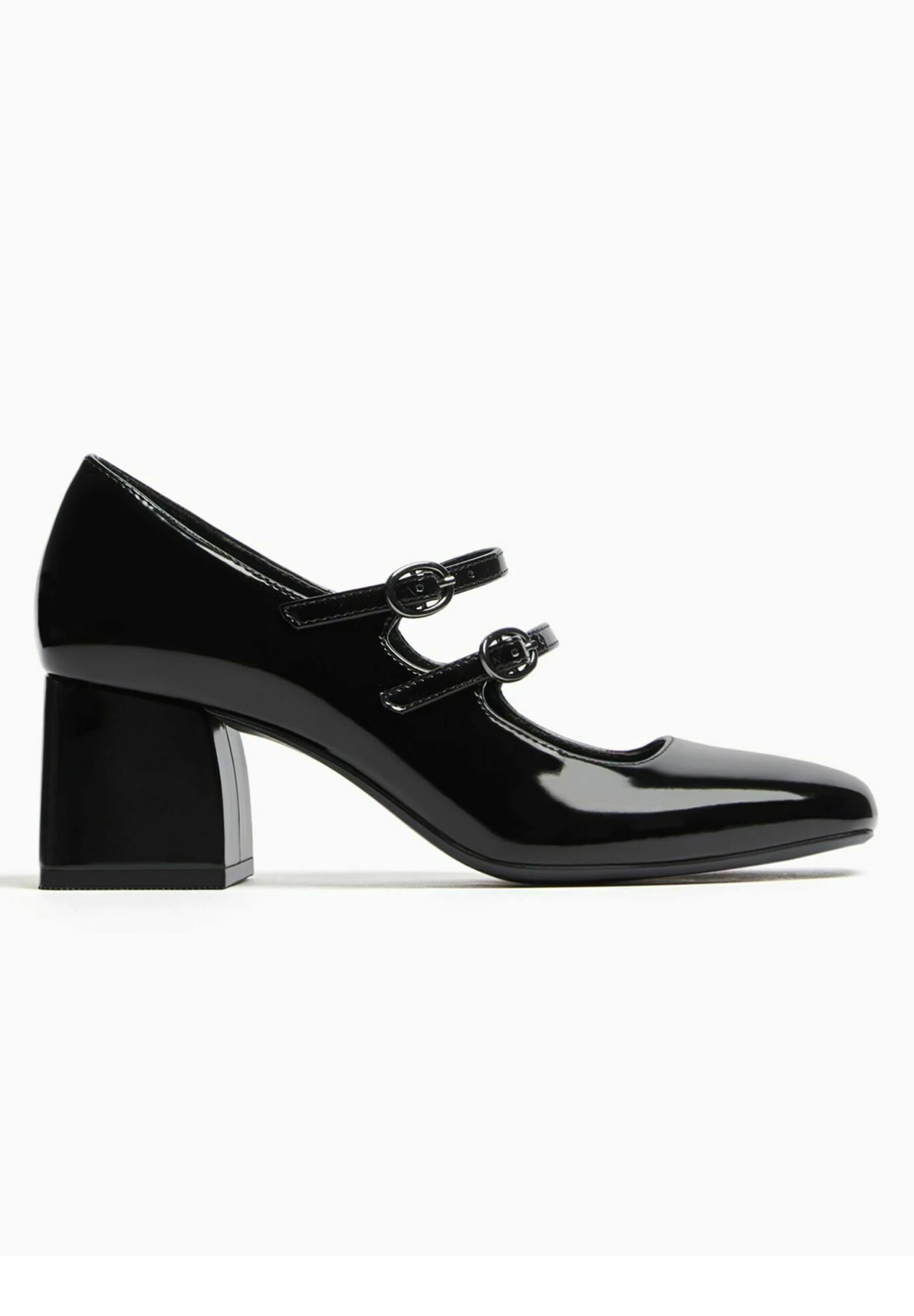 BERSHKA Mary Jane Block Heel - Klassieke Pumps - Black 9 BERSHKA Mary Jane Block Heel - Klassieke Pumps - Black - Afbeelding 7
