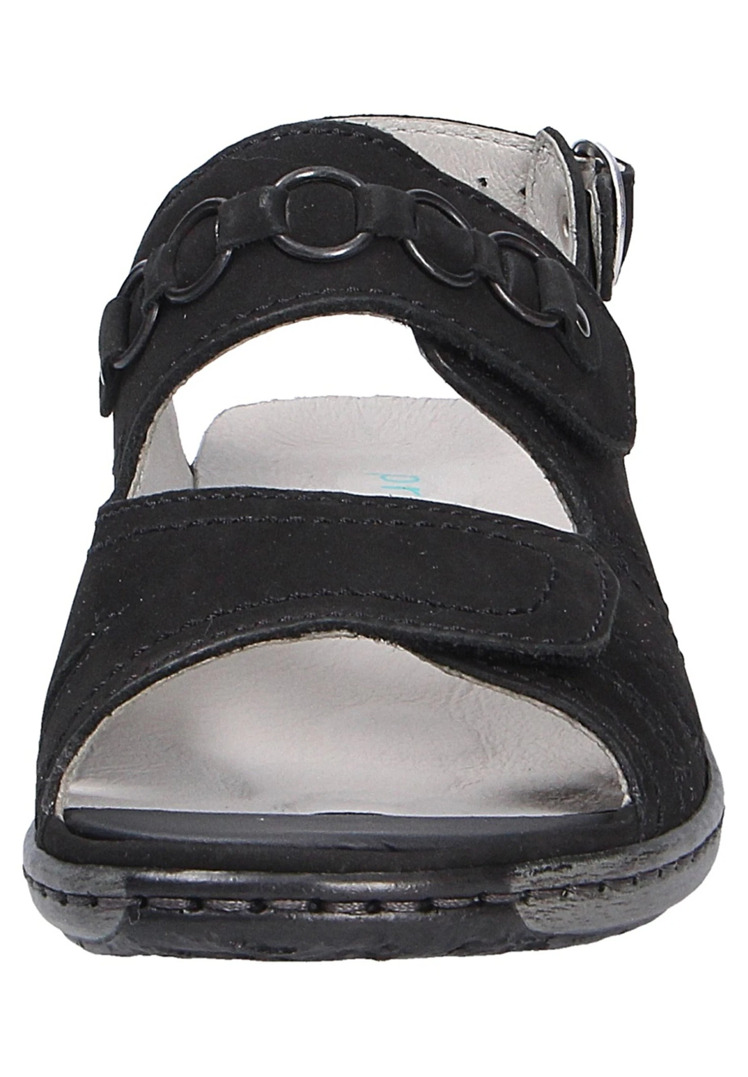 WALDLÄUFER Sandalen Met Sleehak - Schwarz 8 WALDLÄUFER Sandalen Met Sleehak - Schwarz - Afbeelding 6